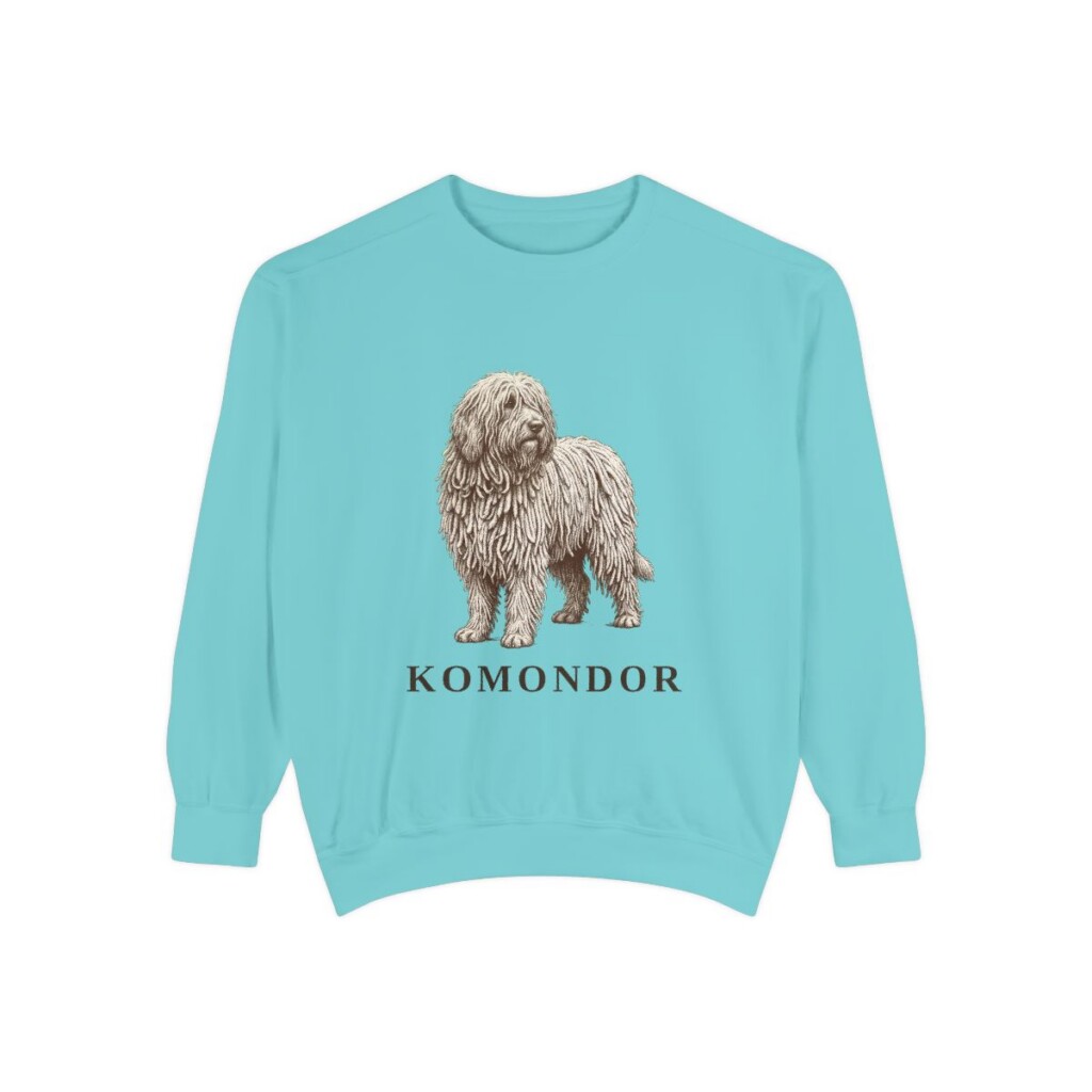 Komondor Sweatshirt, Chalky Mint, front view