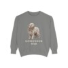 Komondor Dad Sweatshirt, Grey, front view