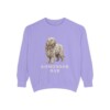 Komondor Dad Sweatshirt, Violet, front view