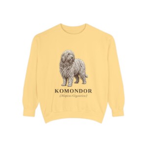Komondor Latin Sweatshirt, Butter, front view