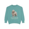 Komondor Latin Sweatshirt, Seafoam, front view