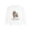 Komondor Latin Sweatshirt, White, front view