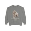 Komondor Mom Sweatshirt, Grey, front view