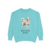 kuvasz-sweatshirt-dad-chalky-mint Kuvasz Dad Sweatshirt, Chalky Mint, front view