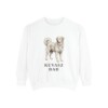 kuvasz-sweatshirt-dad-white Kuvasz Dad Sweatshirt, White, front view