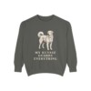 Kuvasz Humor Sweatshirt, Pepper, front view
