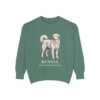 Kuvasz Latin Sweatshirt, Light Green, front view