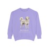 Kuvasz Latin Sweatshirt, Violet, front view