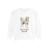 kuvasz-sweatshirt-mom-white Kuvasz Mom Sweatshirt, White, front view