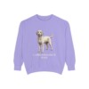 Labradoodle Dad Sweatshirt, Violet, front view