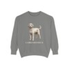 Labradoodle Sweatshirt, Grey, front view