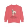 Labradoodle Humor Sweatshirt, Watermelon, front view