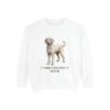 Labradoodle Mom Sweatshirt, White, front view
