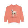 Labradoodle Sweatshirt, Terracotta, front view