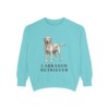 Labrador Retriever Sweatshirt, Chalky Mint, front view