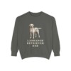 Labrador Retriever Dad Sweatshirt, Pepper, front view