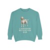 Labrador Retriever Dad Sweatshirt, Seafoam, front view