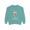 Labrador Retriever Humor Sweatshirt, Seafoam, front view