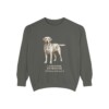 Labrador Retriever Latin Sweatshirt, Pepper, front view