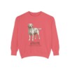 Labrador Retriever Latin Sweatshirt, Watermelon, front view