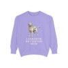 Labrador Retriever Mom Sweatshirt, Violet, front view