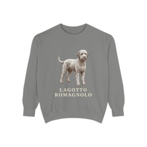Lagotto Romagnolo Sweatshirt, Grey, front view