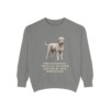 Lagotto Romagnolo Humor Sweatshirt, Grey, front view