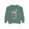 lagotto-romagnolo-sweatshirt-latin-light-green Lagotto Romagnolo Latin Sweatshirt, Light Green, front view