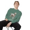 lagotto-romagnolo-sweatshirt-latin-light-green-person-1-context Lagotto Romagnolo Latin Sweatshirt, Light Green, person 1 context
