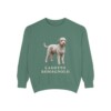 lagotto-romagnolo-sweatshirt-light-green Lagotto Romagnolo Sweatshirt, Light Green, front view