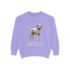 lagotto-romagnolo-sweatshirt-violet Lagotto Romagnolo Sweatshirt, Violet, front view