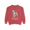 Lakeland Terrier Sweatshirt, Crimson, front view