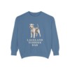 Lakeland Terrier Dad Sweatshirt, Blue Jean, front view
