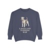 Lakeland Terrier Dad Sweatshirt, Denim, front view