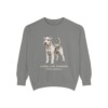 Lakeland Terrier Latin Sweatshirt, Grey, front view