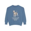 Lakeland Terrier Mom Sweatshirt, Blue Jean, front view