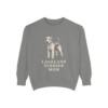 Lakeland Terrier Mom Sweatshirt, Grey, front view