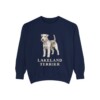 Lakeland Terrier Sweatshirt, True Navy, front view