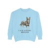 Lancashire Heeler Sweatshirt, Chambray, front view