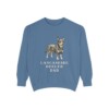 Lancashire Heeler Dad Sweatshirt, Blue Jean, front view