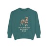 Lancashire Heeler Dad Sweatshirt, Blue Spruce, front view