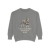 Lancashire Heeler Dad Sweatshirt, Grey, front view