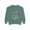 Lancashire Heeler Dad Sweatshirt, Light Green, front view