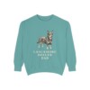 Lancashire Heeler Dad Sweatshirt, Seafoam, front view