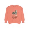 Lancashire Heeler Dad Sweatshirt, Terracotta, front view