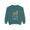 lancashire-heeler-sweatshirt-latin-blue-spruce-1 Lancashire Heeler Latin Sweatshirt, Blue Spruce, front view