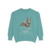 lancashire-heeler-sweatshirt-latin-seafoam-1 Lancashire Heeler Latin Sweatshirt, Seafoam, front view
