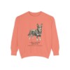 lancashire-heeler-sweatshirt-latin-terracotta-1 Lancashire Heeler Latin Sweatshirt, Terracotta, front view