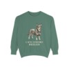 Lancashire Heeler Sweatshirt, Light Green, front view