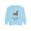 Lancashire Heeler Mom Sweatshirt, Chambray, front view